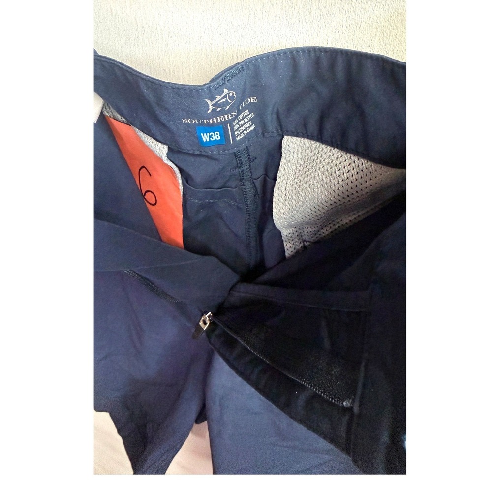Southern Tide Mens Intercoastal Performance Shorts Navy Blue Size 36 A6 - Picture 2 of 2
